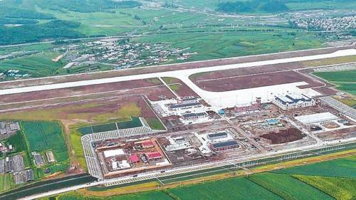 绥芬河民用机场建设 将于8月底前完工