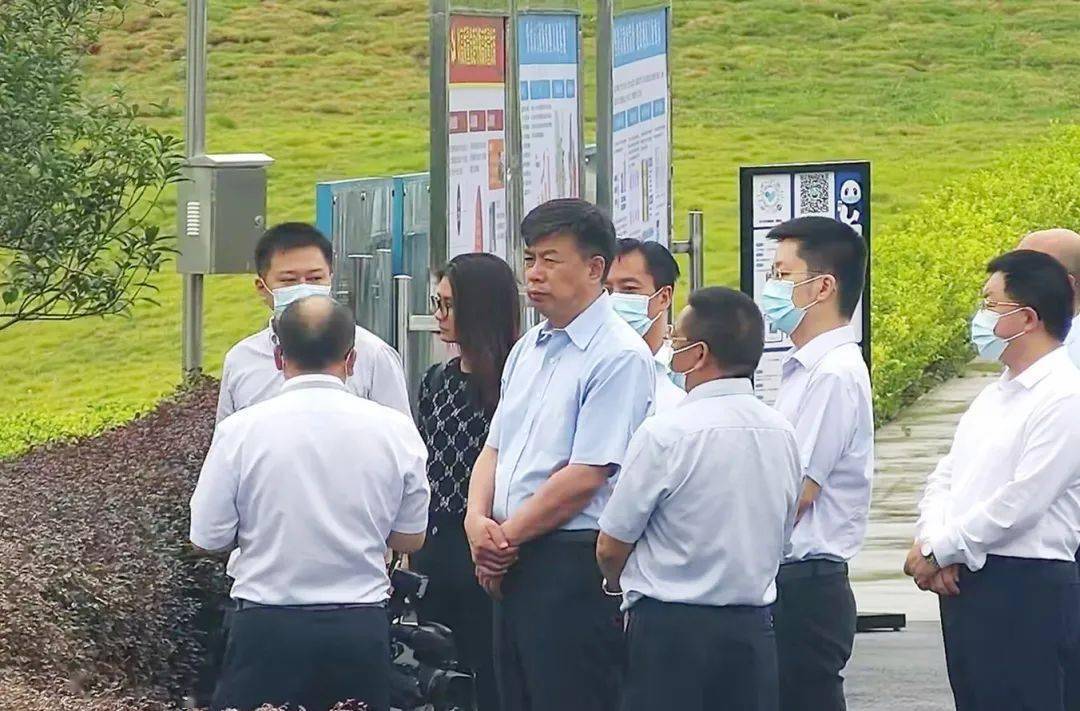四川省委常委,组织部长于立军一行莅临永祥新能源调研