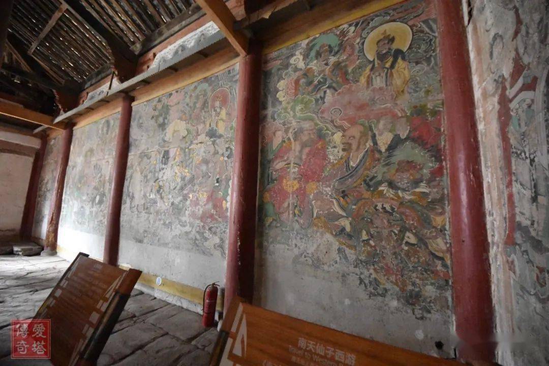 四川蓬溪宝梵寺壁画