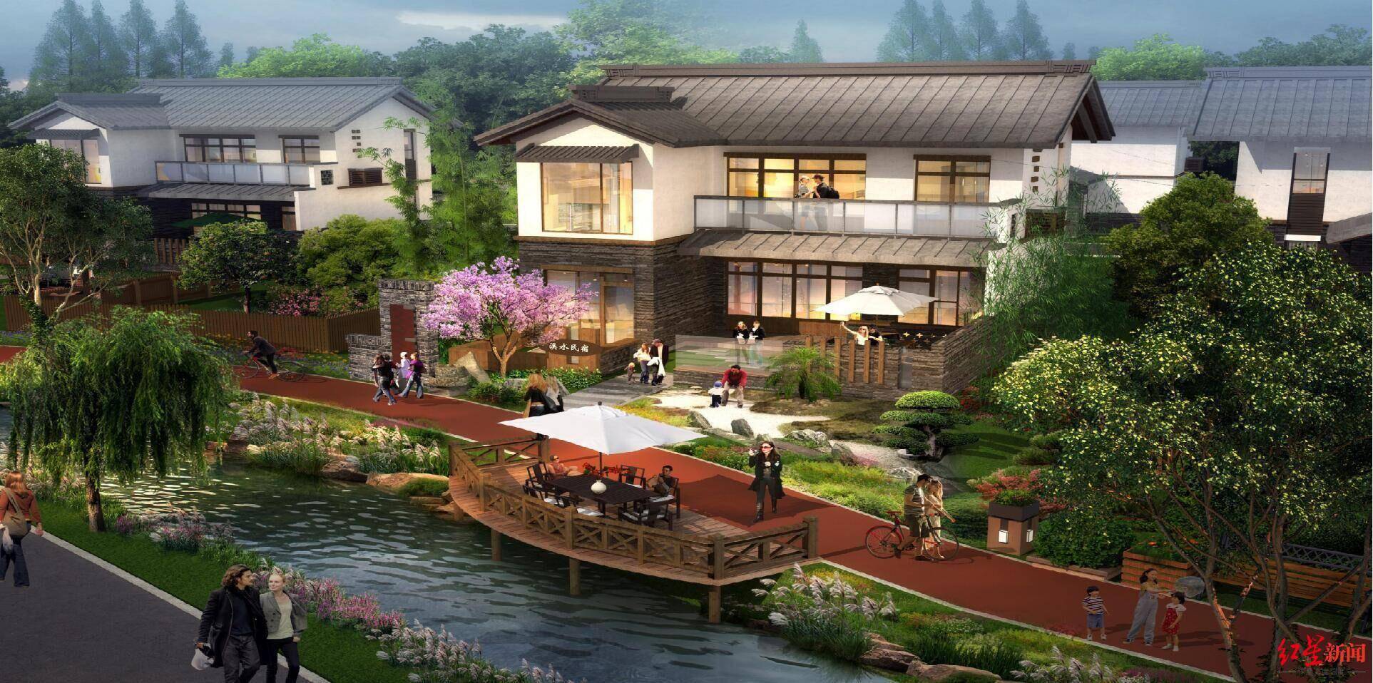 5亿元!崇州市水美乡村项目年底完工,桤木河湿地公园将更美!