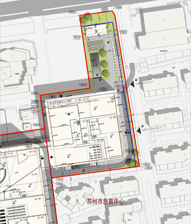 批前公示 | 苏州市急救中心项目