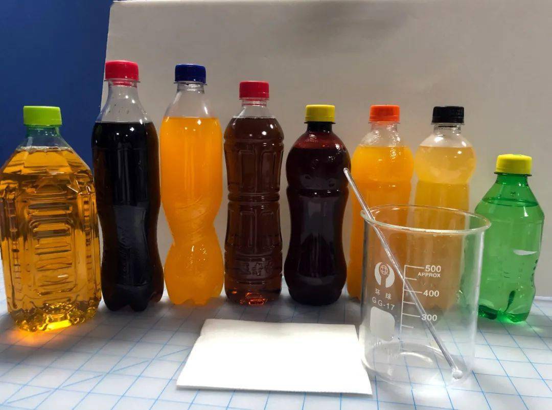 科学实验室第20期饮料里的色素实验阅文有福利