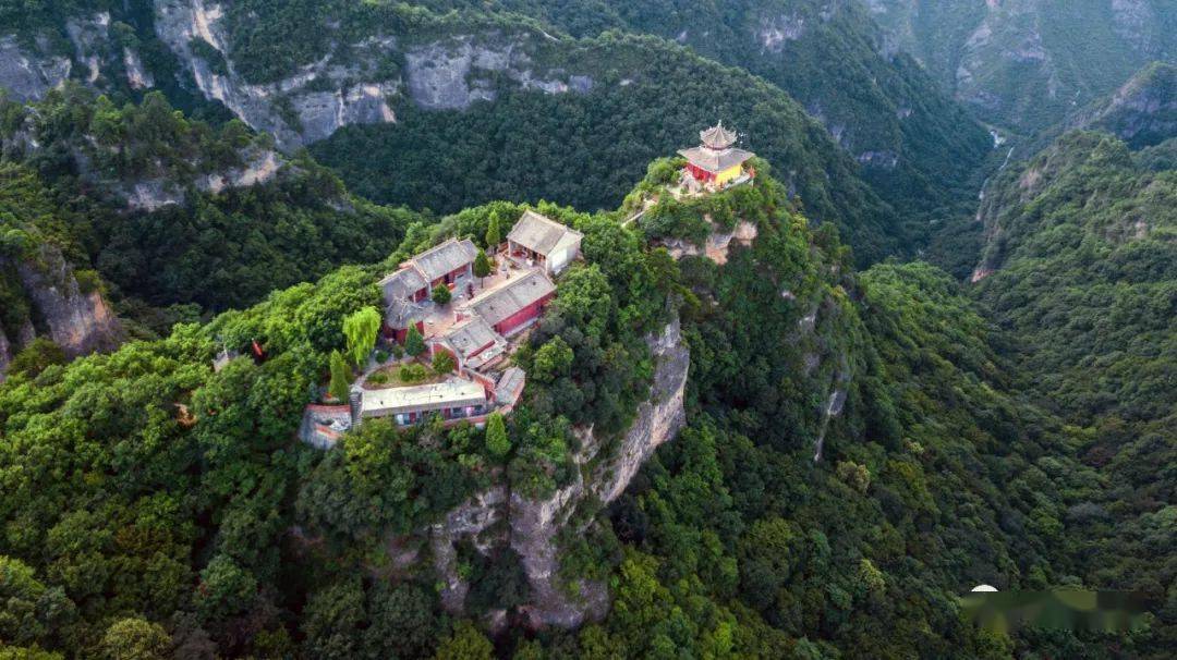 崆峒山梦华录 | 西镇奇观 鸟瞰崆峒山古建筑群