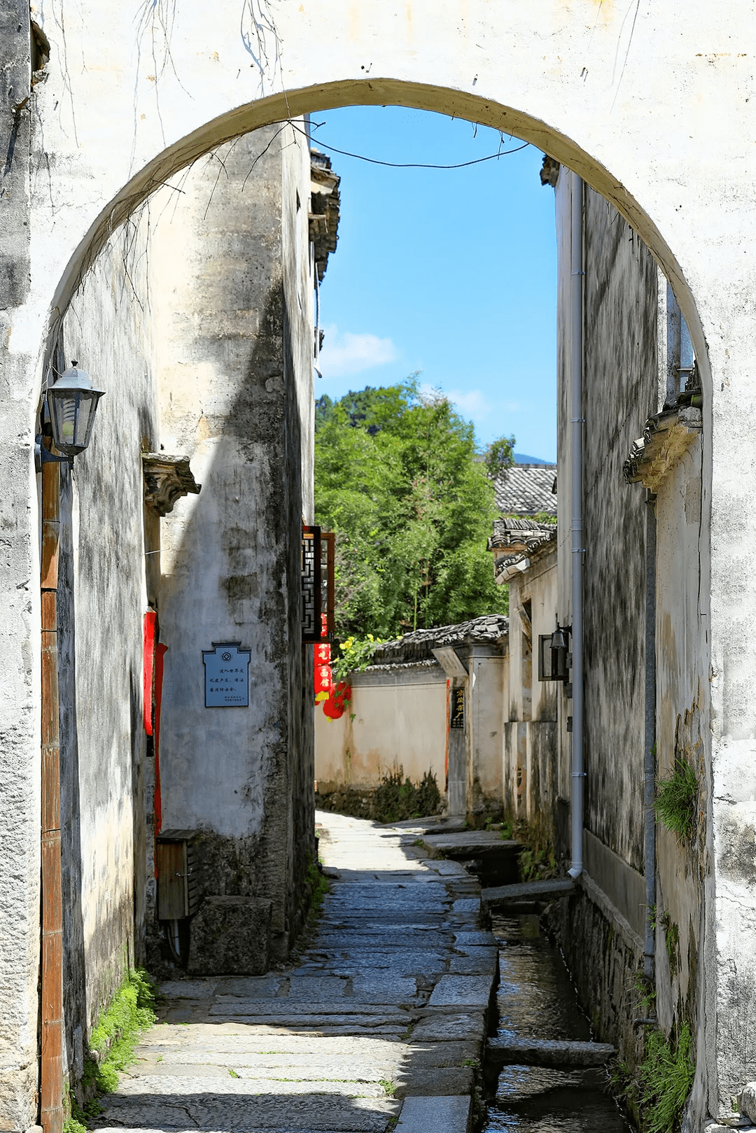 初秋宏村景色美