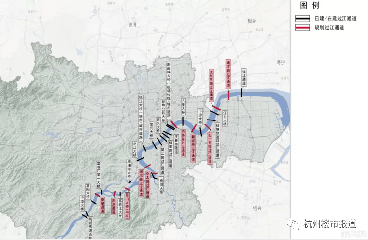 红十五线,江东三路…杭州综合交通规划(2021-2035年)获批