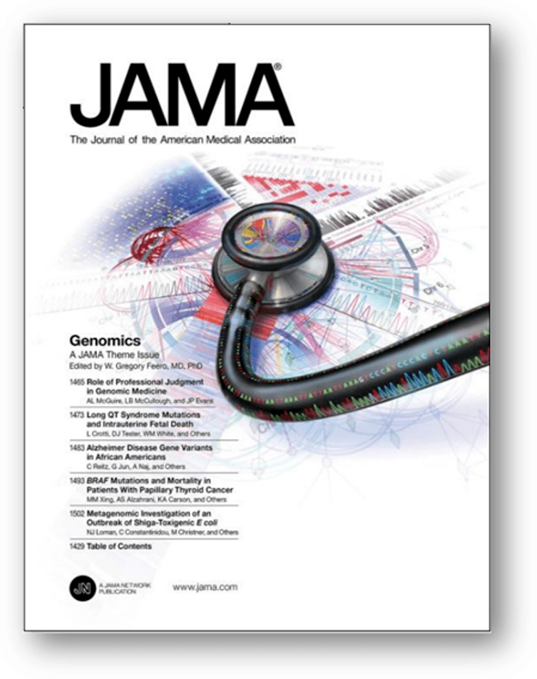 四大顶级医学期刊之一的《美国医学会杂志(jama,2021年影响因子:56