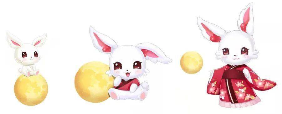 03 月宫小玉兔 俏皮可爱的玉兔仙,在中秋之际总是会给有缘之人送上一