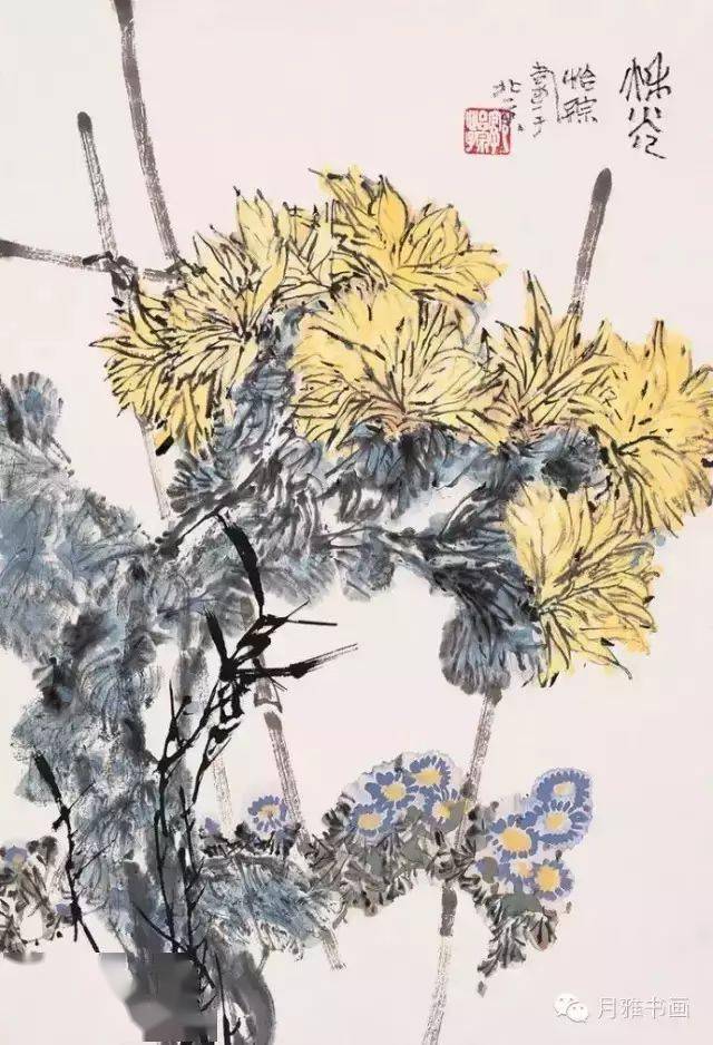 历代名家画菊