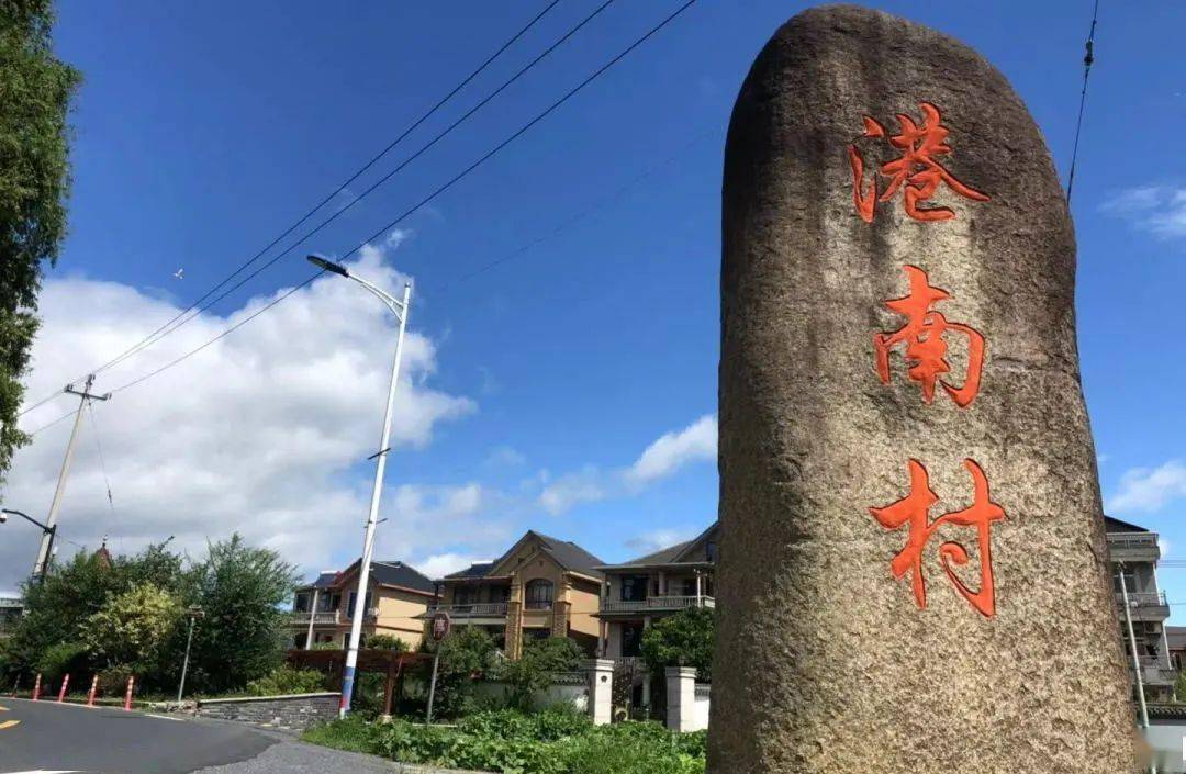 港南村位于杭州市北郊,紧邻东苕溪,因村庄全域均处于新开河港(康红新