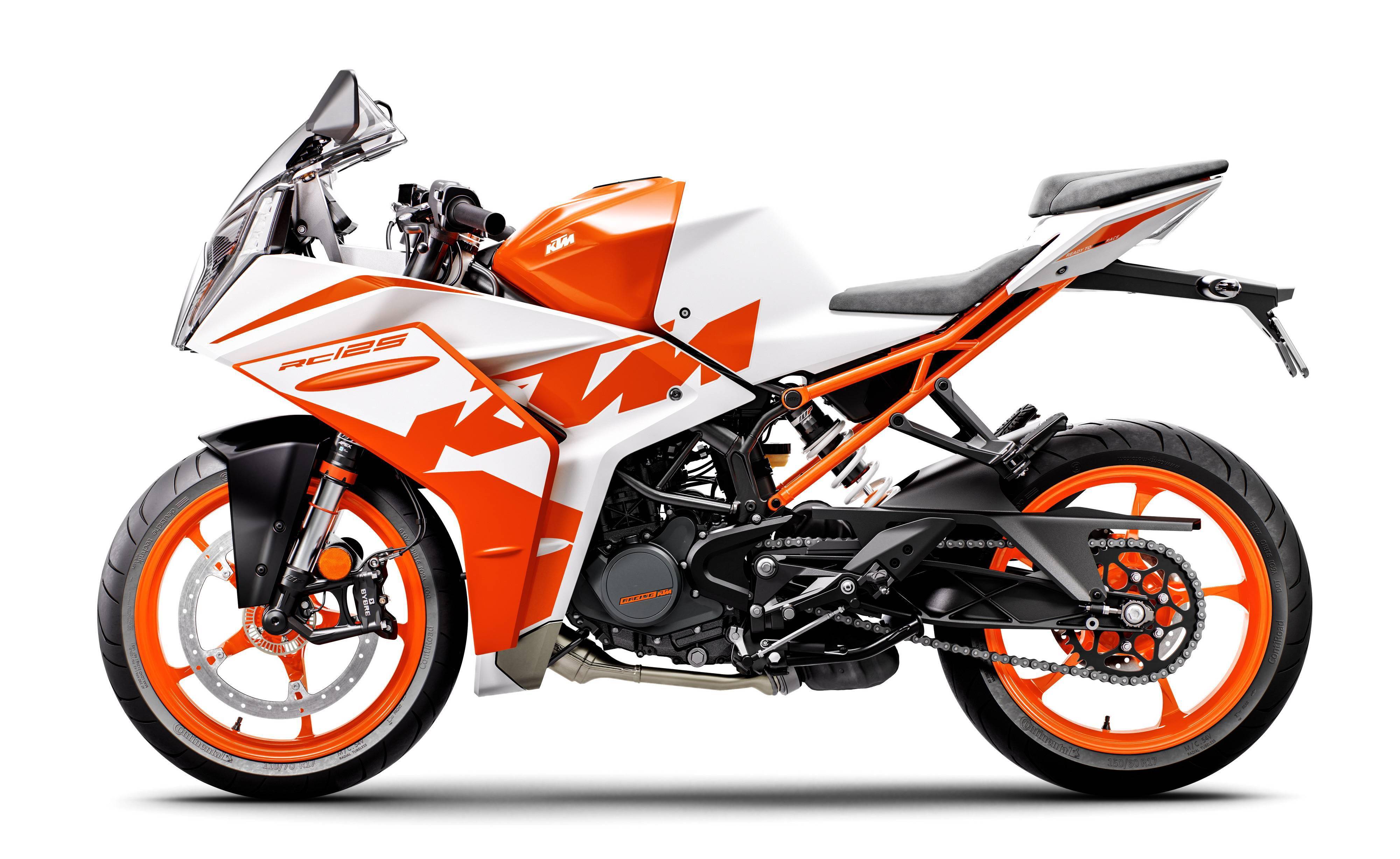 ktm 新一代 rc125,rc200,rc390 细节简介