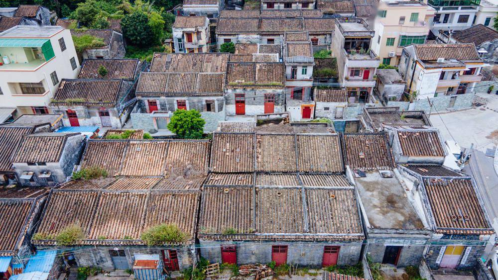 曹边村800年历史的古村落整个村子都是原住民