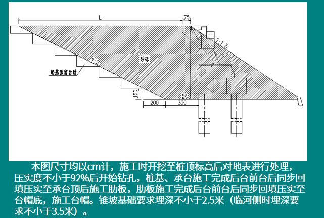 肋板台台背回填