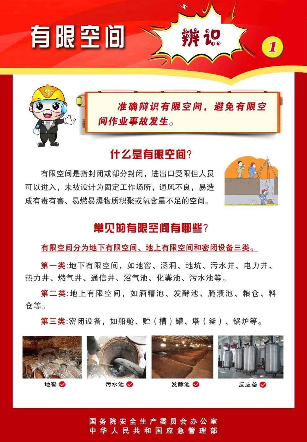 挂图下载 权威发布有限空间作业安全宣传画和系列挂图