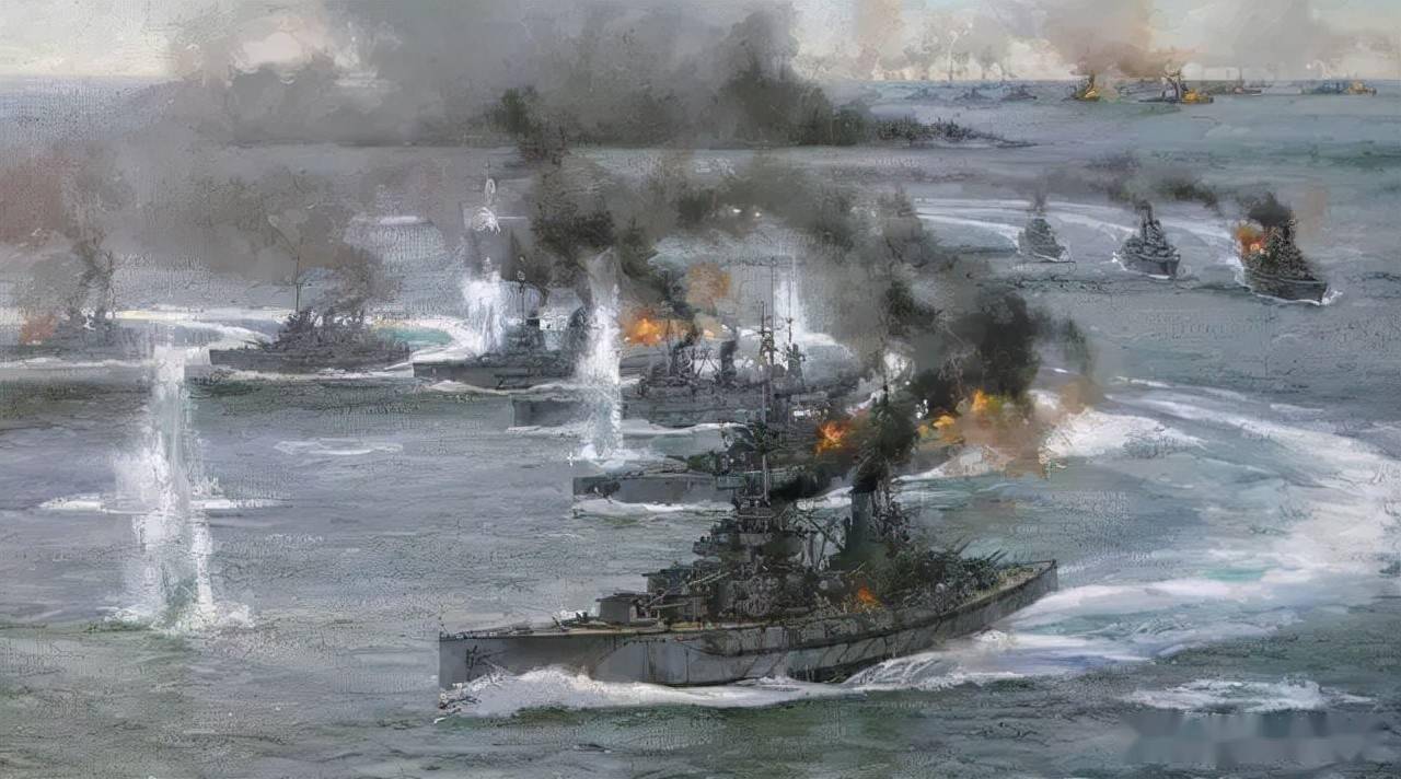 日德兰海战一触即发,世界上最强大的两支舰队,摸索着朝对方而去