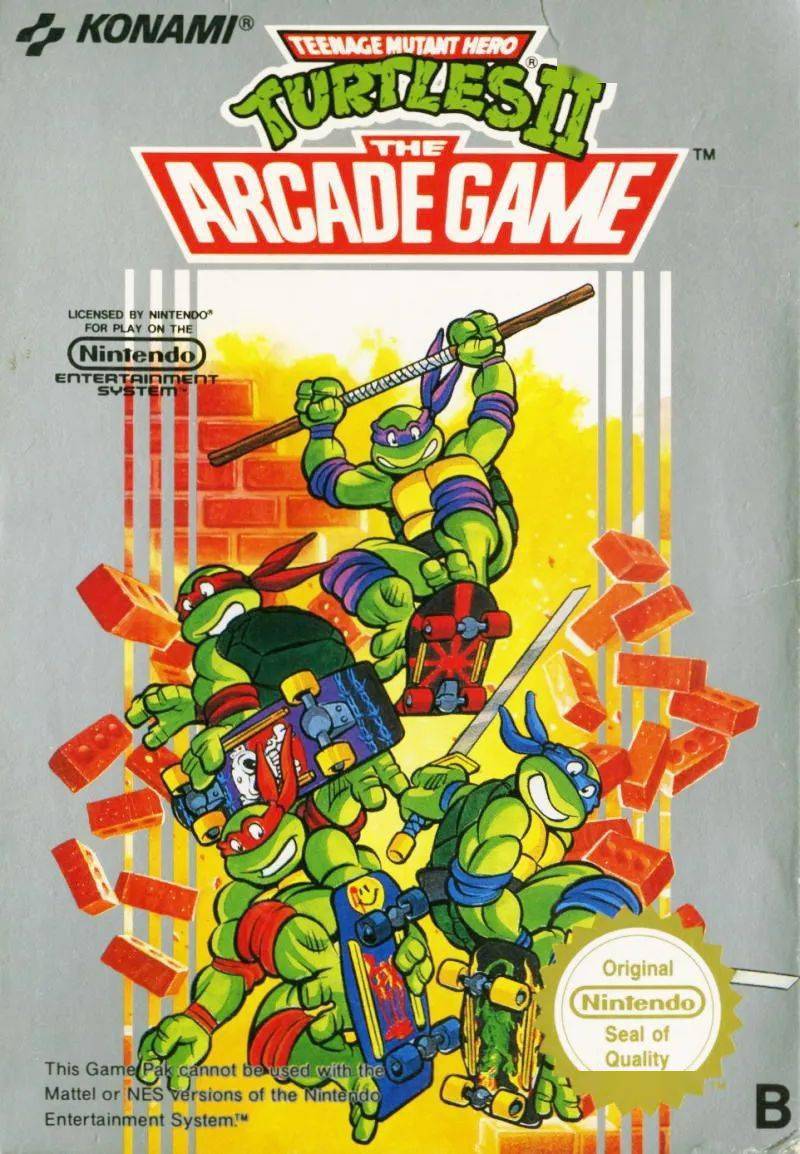 ninja turtles ii the arcade game)于《激龟忍者传》推出后发行