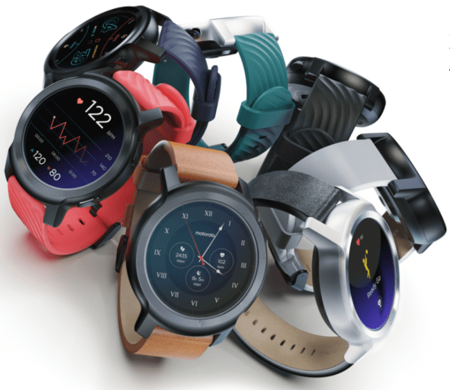 搭载moto os moto watch 100智能手表发布 售价99.99