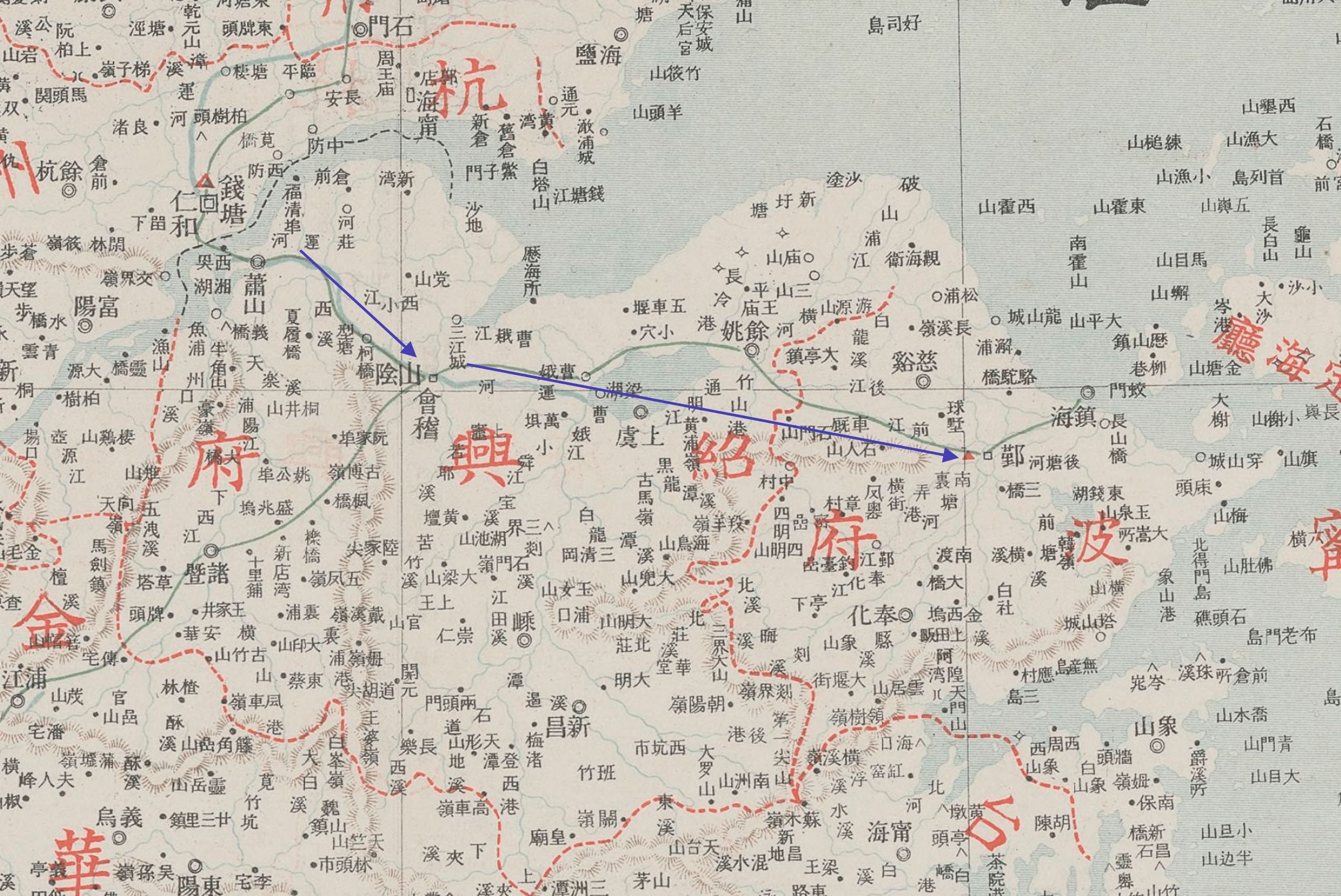 柏石曼清末中国行301909年的绍兴宁波老照片