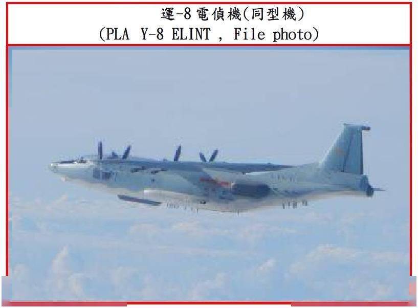 大陆4架多型战机,飞越台湾防空识别区!警告图谋不轨的人