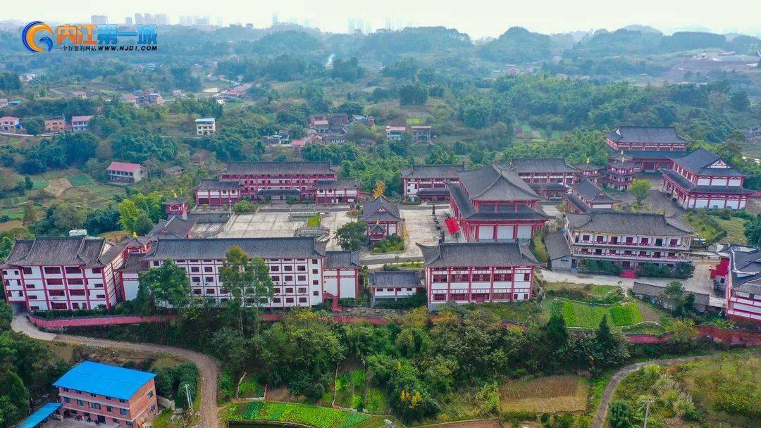 内江这个寺庙堪称世外桃源古风古韵的建筑群让你秒出大片驱车05h直达