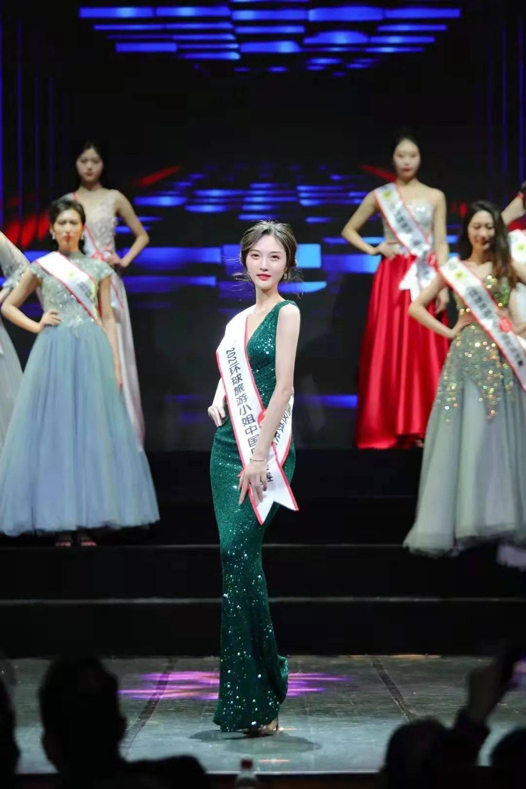 北川女孩荣获2021环球旅游小姐中国区总决赛"旅游"
