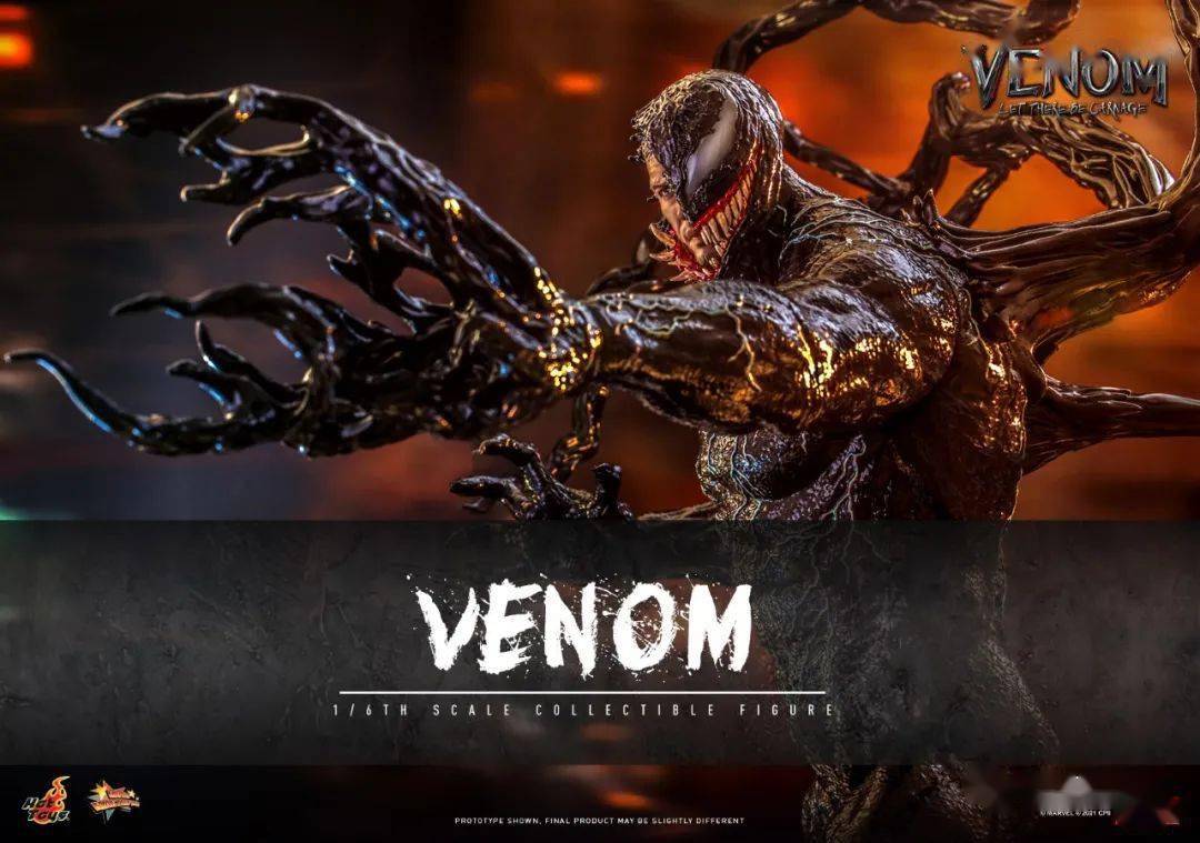 美系超强反派实力爆表hottoys新品16毒液2venom毒液20珍藏可动人偶官