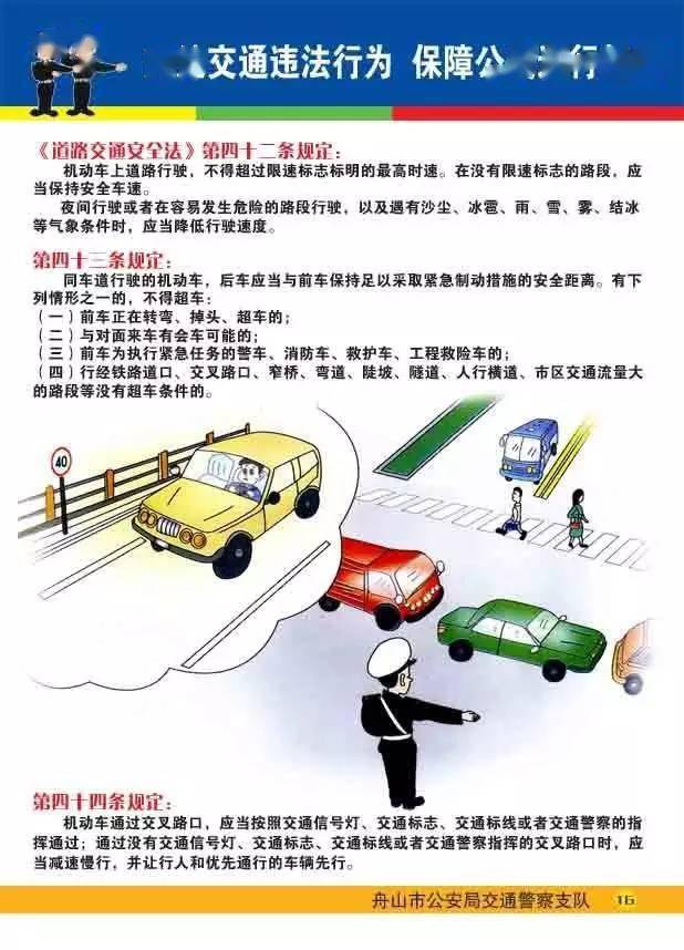 【交通安全】《道路交通安全法》图解