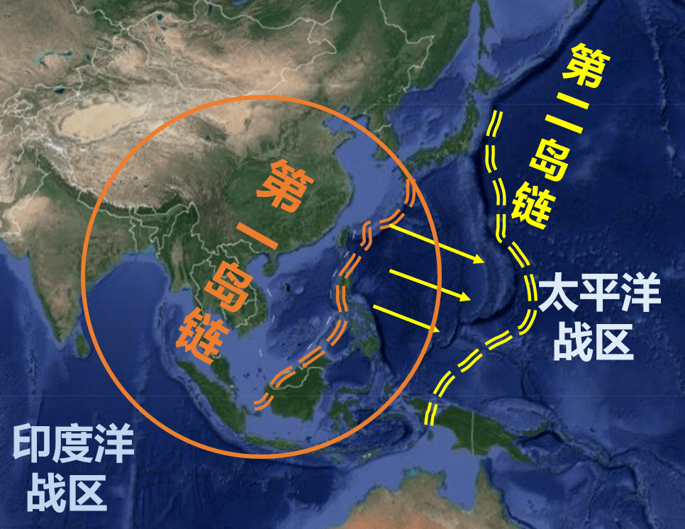 美国的代价也很大—包括第一岛链破碎,美军在西太平洋防线要后撤400