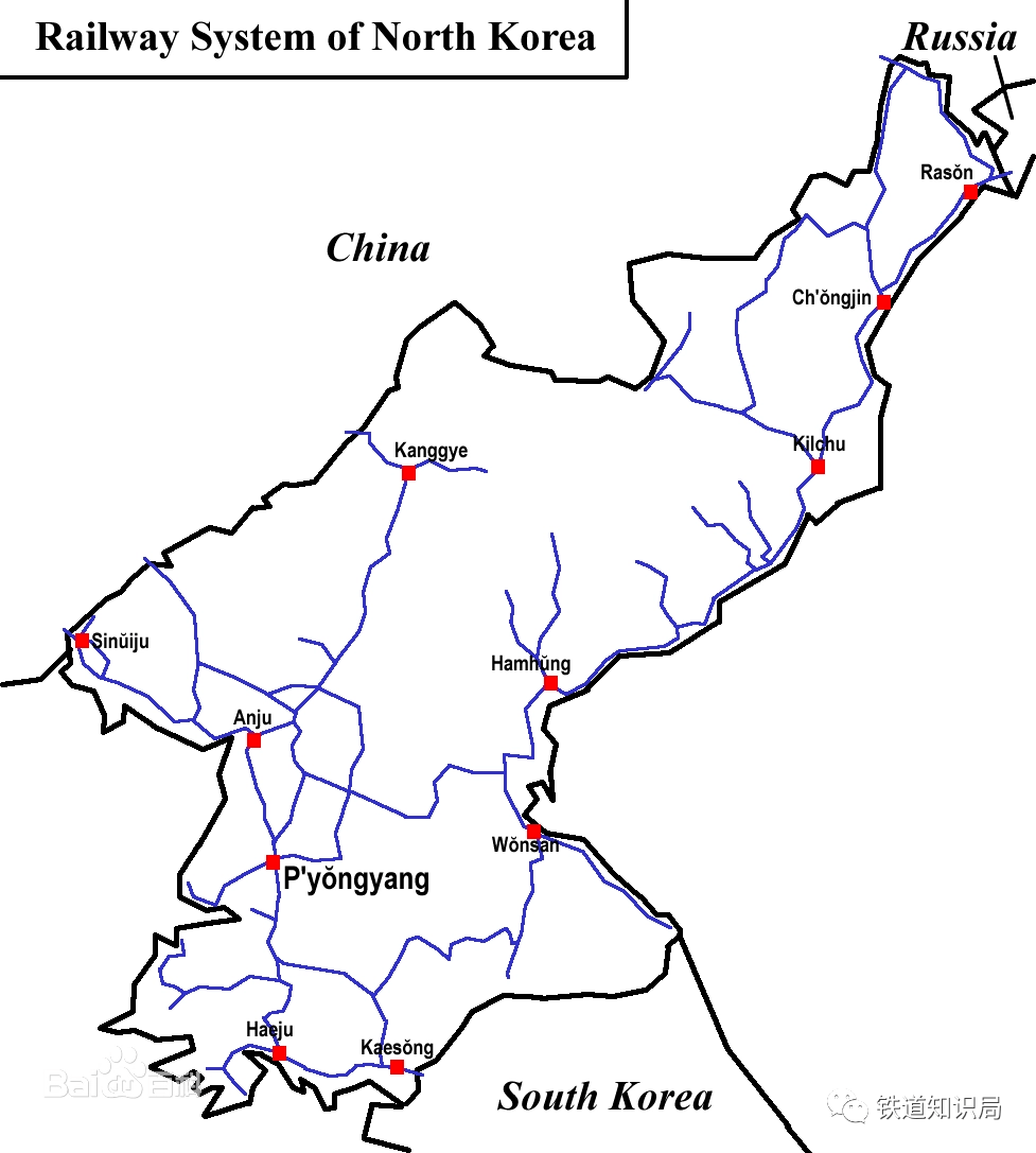 类似,朝鲜铁道省下设平壤铁路局,价川铁路局,沙里院铁路局,清津铁路局