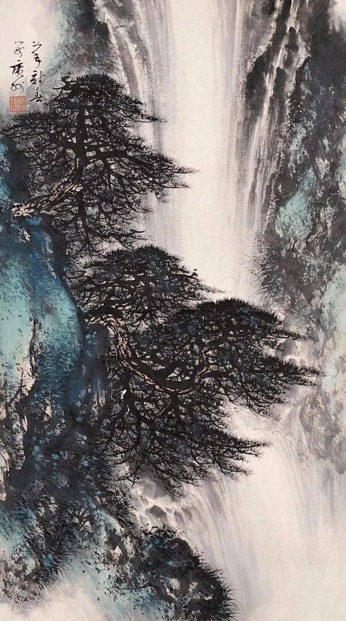 黎雄才山水120幅,学习了!_高剑父_视频_著名画家