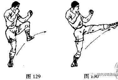 散打弹腿动作要点图解教学_技术_训练_腿法