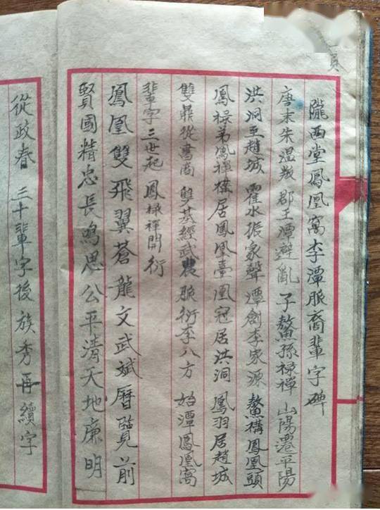 2003年,博爱县唐村康熙五十五年(1716年)《李氏家谱》等家族珍稀史料