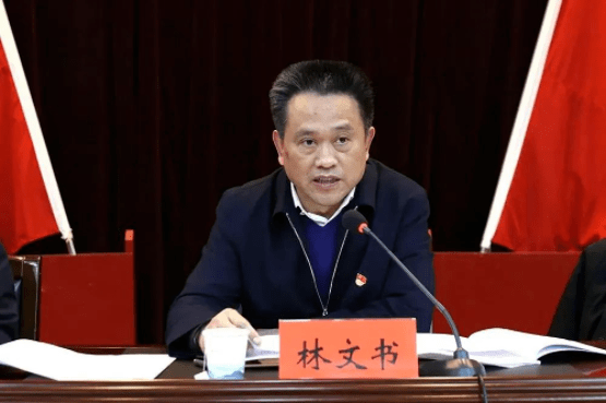 会上,9位街(乡)党(工)委书记作现场述职,区委书记林文书认真听取述职