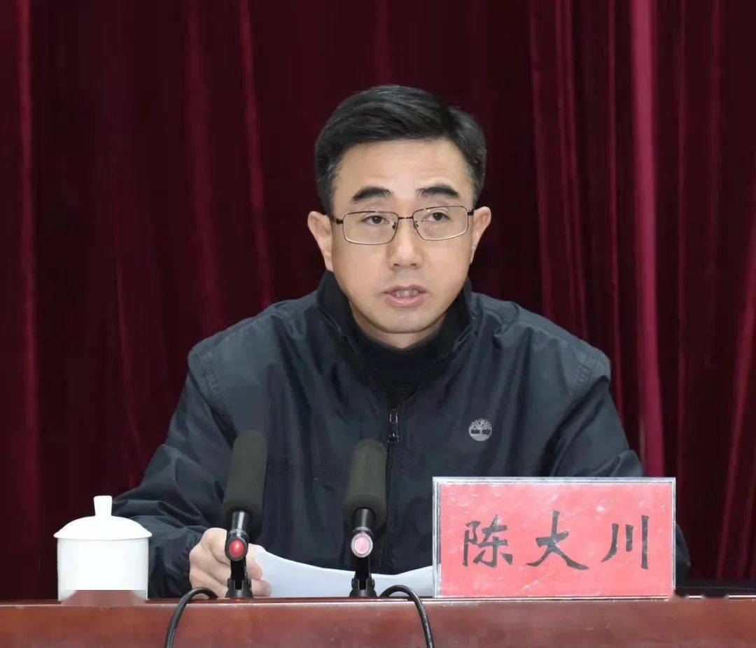 县委书记,县委党史学习教育领导小组组长陈大川出席会议并讲话,县委副