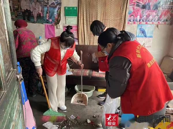 惠民县孙武街道城北联村开展新春走访慰问活动