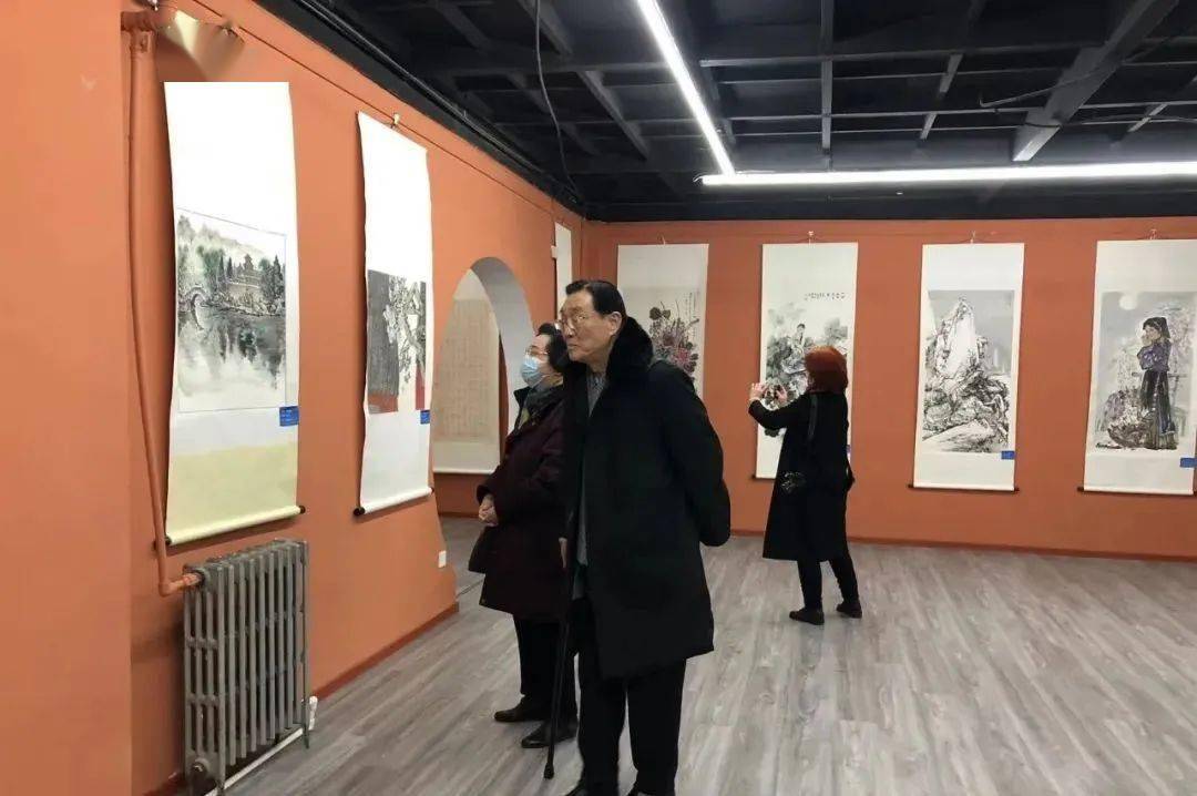 现场北京风情中国书画名家邀请展