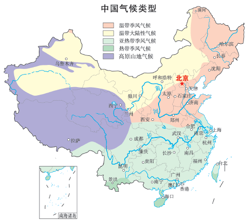 上百张中国地理彩图,直接收藏!_教学_地图_事物