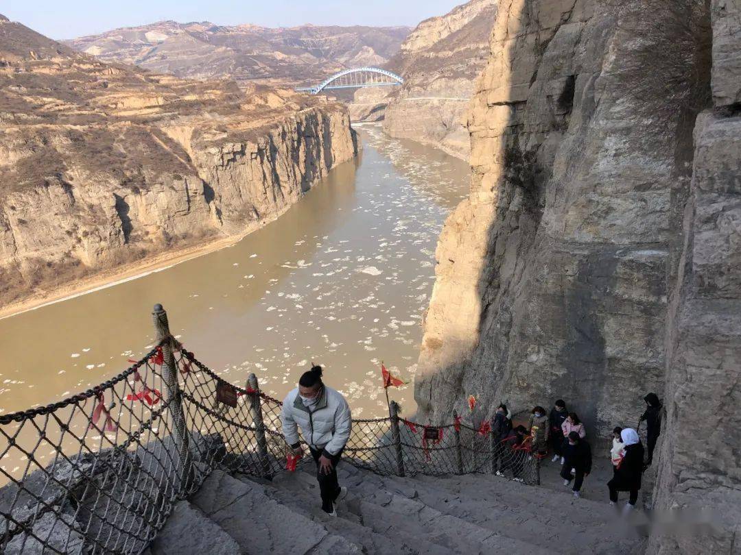 黄河大梯子崖景区让游客尽享攀登之乐