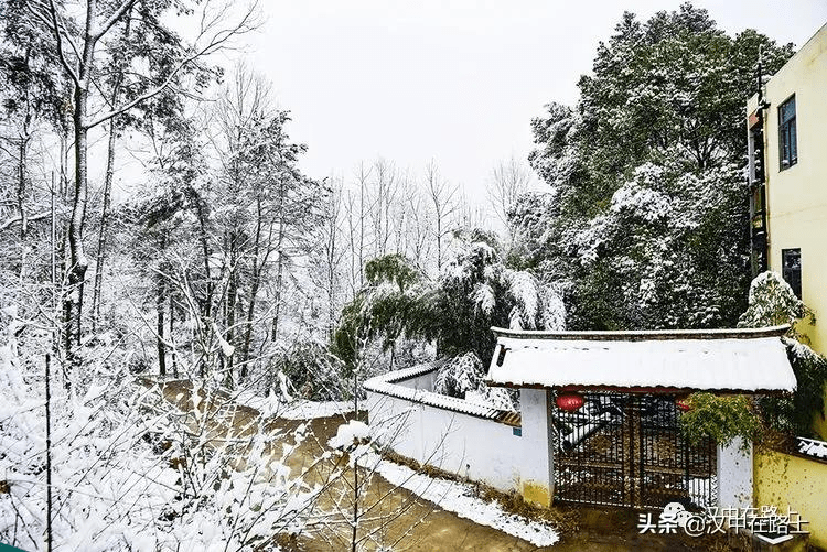 汉中大汉山近郊的极致雪景