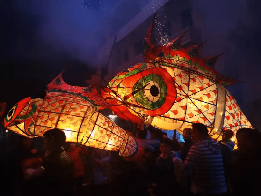 徽州过大年|"鱼龙"舞元宵,"灯"你来嬉耍_汪满田_风景