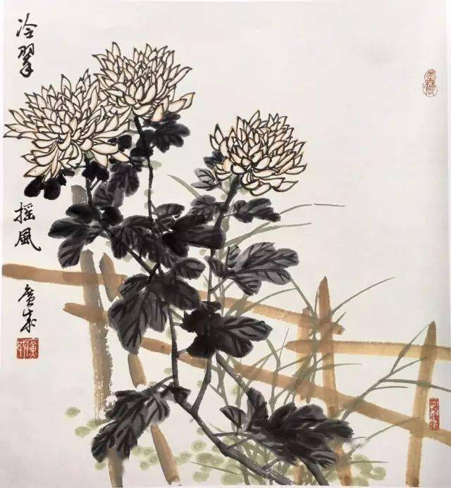 图文教程丨国画菊花怎么画