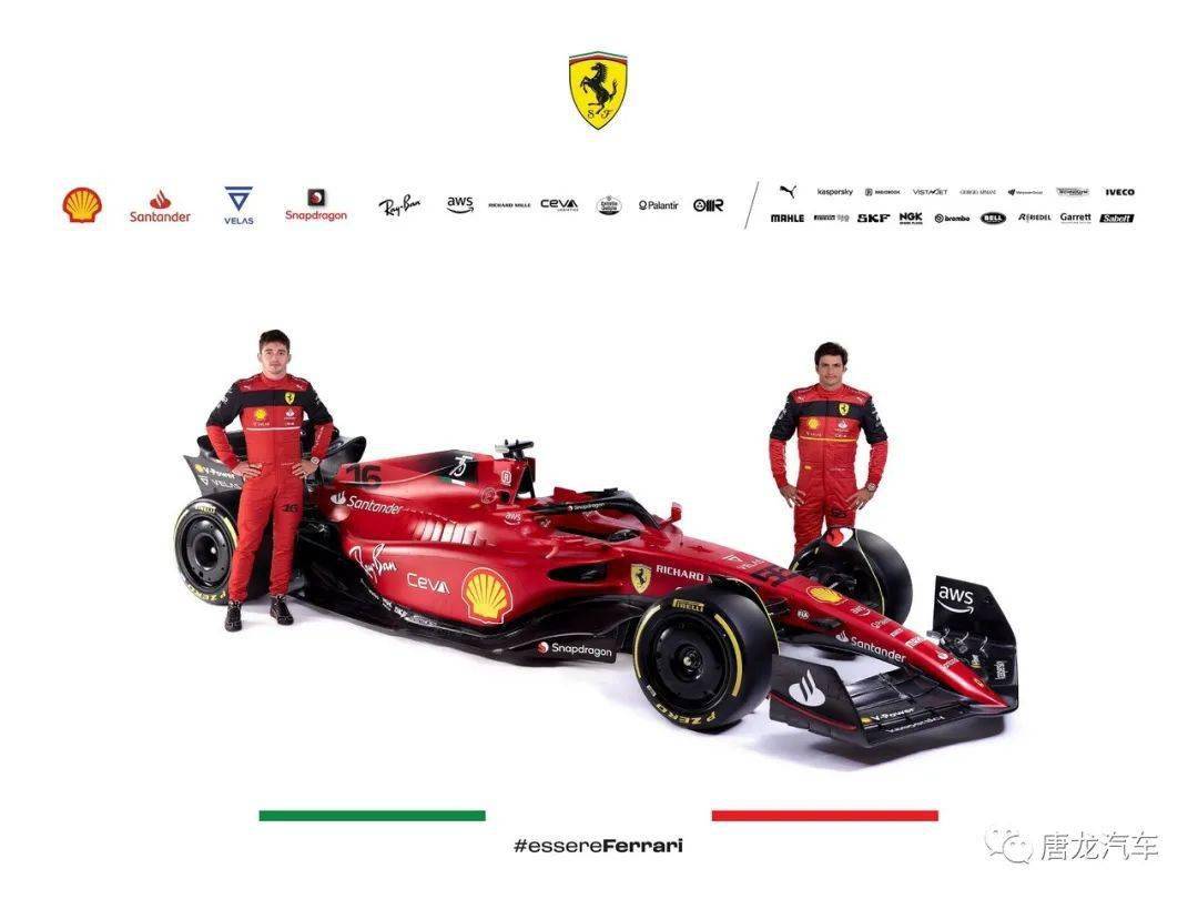 作为scuderia ferrari法拉利车队出征2022赛季f1一级方程式世界锦标赛