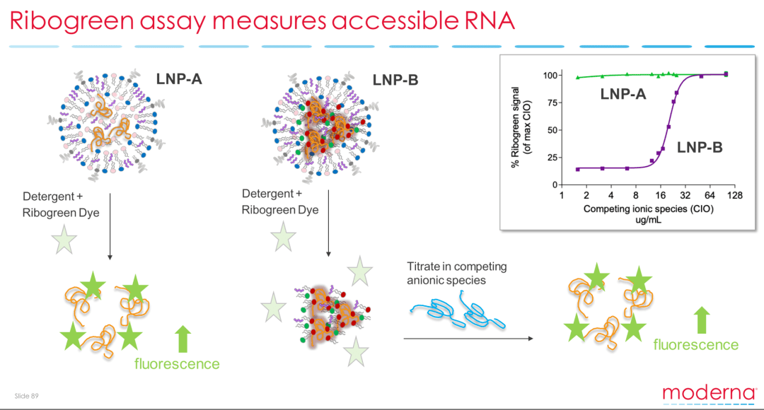 by fluorescence-based solution assay:ribogreen reagent