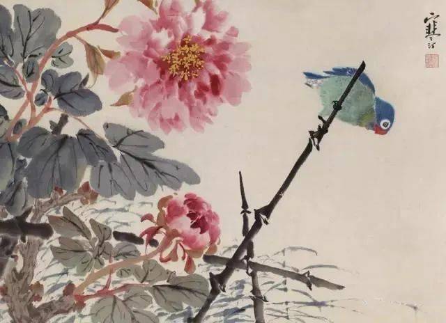 江寒汀小写意花鸟高清百幅欣赏