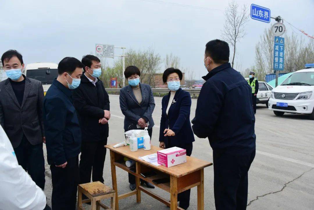 沙淑红一行先后到德上高速夏津西路口,郑保屯镇运河大桥鲁冀边界,青银