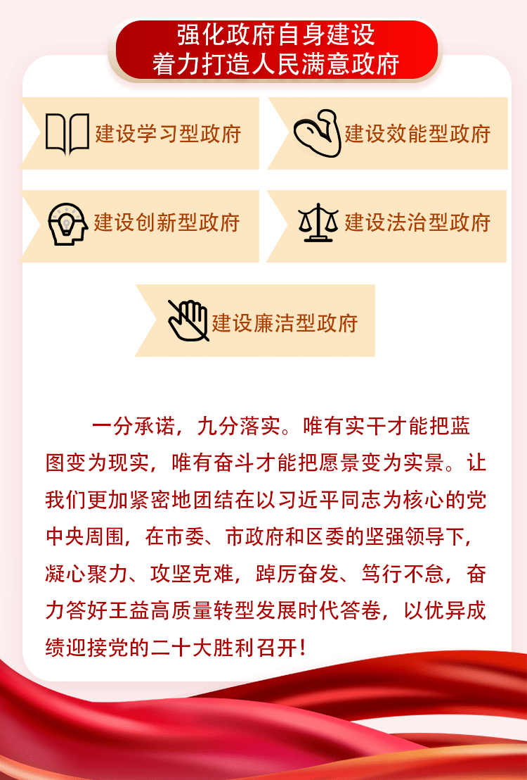 两会报道一图读懂2022年王益区政府工作报告