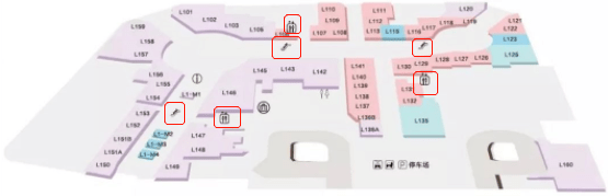 广州正佳广场商业建筑面积30万平方米.