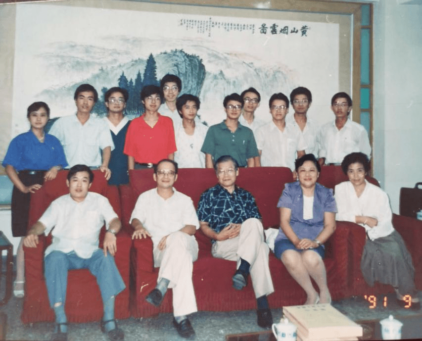 1991年杨国枢,黄光国教授在人民大学社会学系讲学除了华人心理学家