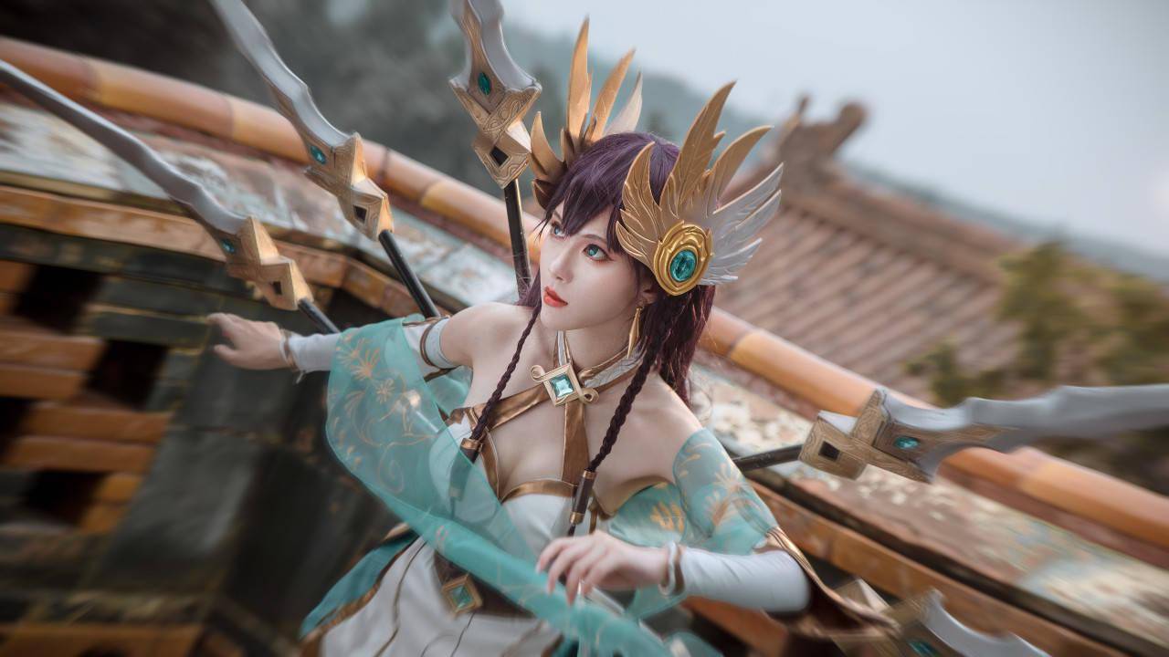 英雄联盟玉剑传说刀妹cosplay第二期