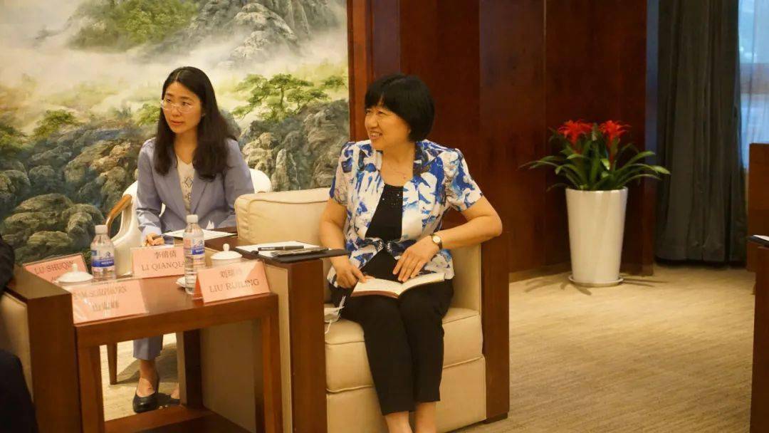 刘瑞玲会见柬埔寨王国驻济南总领事馆总领事山索峰