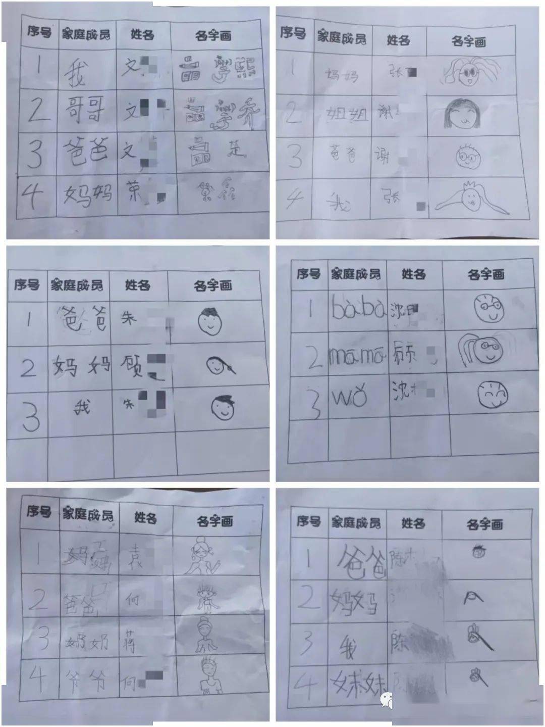 我的姓氏我的名—南通开发区阳光幼儿园大五班课程叙事_名字_调查